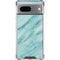 Turquoise Marble Google Pixel 8 Clear Case